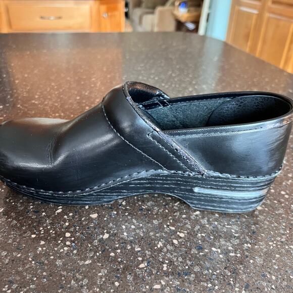 Dansko Professional Nurse Clog Work Shoes Black EUR 39 US 8.5-9 mule slide shoe - Picture 9 of 10